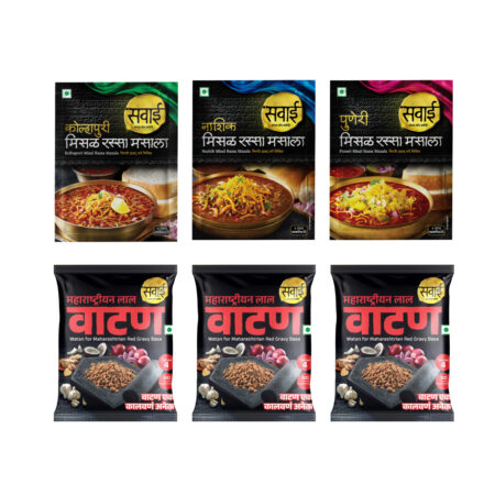 3 Different Misal  +  3 Red Watan Combo